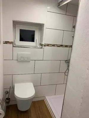 Ein Badezimmer in der Unterkunft Ferien im Kayserreich