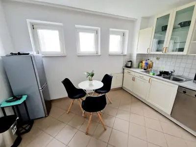 Küche/Küchenzeile in der Unterkunft Relax Wohnung in Bensheim Auerbach