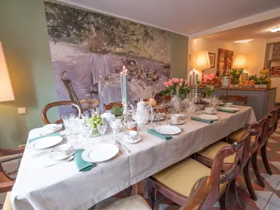 Essen in der Ferienwohnung oder in der Nähe