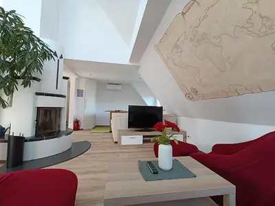 TV/Unterhaltungsangebot in der Unterkunft Casa Impex