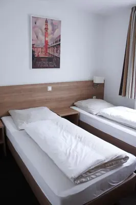 Ein Bett oder Betten in einem Zimmer der Unterkunft Pension Mavi