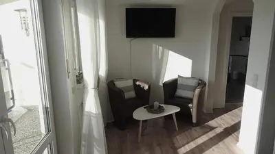 TV/Unterhaltungsangebot in der Unterkunft Gästehaus Becker