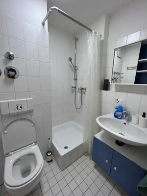 Ein Badezimmer in der Unterkunft Business Apartment Karlsruhe
