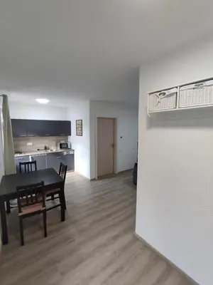 Küche/Küchenzeile in der Unterkunft Ferienwohnung Steigner