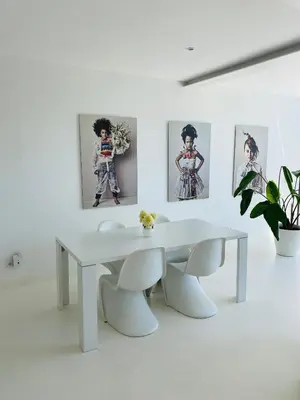 Grundriss der Unterkunft FeWo Silberberg im Loftstil mit Terrasse