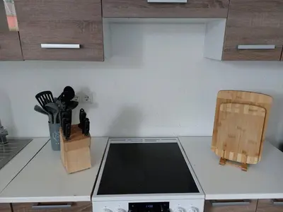 Küche/Küchenzeile in der Unterkunft L8 Street-Kaiserslautern-Monteurwohnung-Worker's apartment