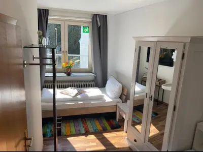 Ein Bett oder Betten in einem Zimmer der Unterkunft Hotel Bischoff Winnweiler
