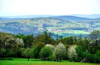 Naturlandschaft in der Nähe der Ferienwohnung