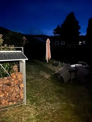 Ein Garten an der Unterkunft Ferienwohnung in Dahn