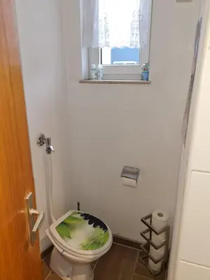 Ein Badezimmer in der Unterkunft Promotion Prices Monteurwohnung nahe Pforzheim und Karlsruhe