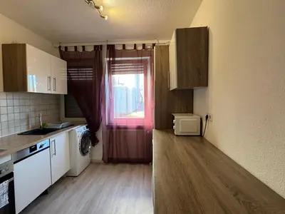 Küche/Küchenzeile in der Unterkunft 3 Zimmer Wohnung