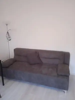 Ein Sitzbereich in der Unterkunft 3 Zimmer Wohnung
