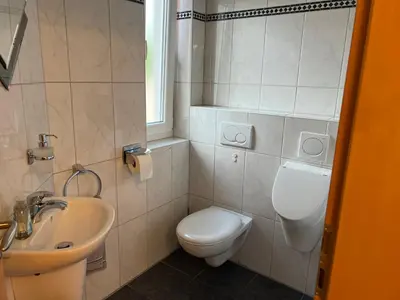 Ein Badezimmer in der Unterkunft Ferienwohnung Buchberg