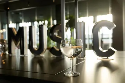 Getränke in der Unterkunft Motel One Mannheim