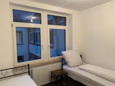 Ein Sitzbereich in der Unterkunft Monteurwohnung Heilbronn nahe Neckarsulm