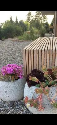 Ein Garten an der Unterkunft Exclusives Studio - Serviced Apartment