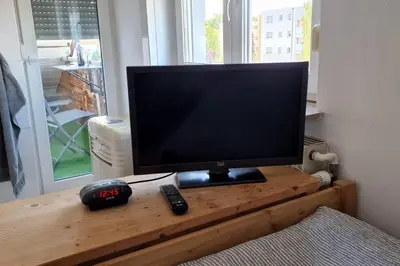 TV/Unterhaltungsangebot in der Unterkunft Schöne, helle 3 Zimmer mit Klimaanlage