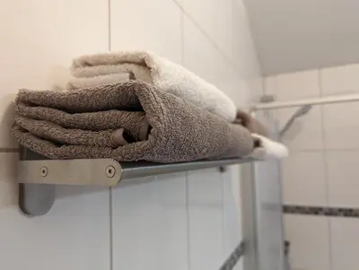 Ein Badezimmer in der Unterkunft Pension Victoria