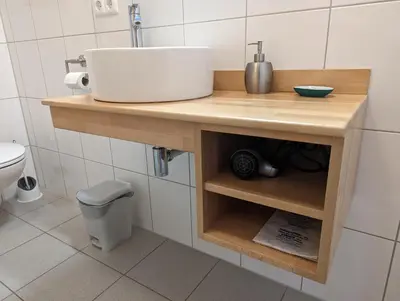 Ein Badezimmer in der Unterkunft Pension Victoria