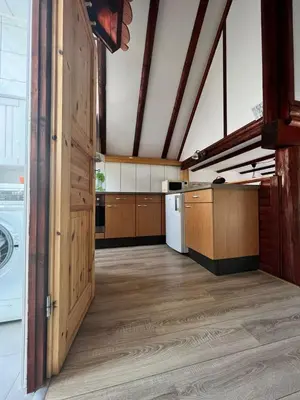 Küche/Küchenzeile in der Unterkunft Ferienhaus Odenwald