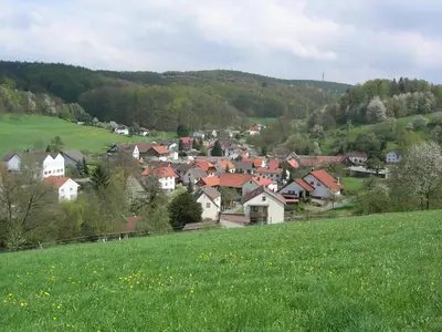 Naturlandschaft in der Nähe des Gasthauses