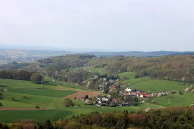 Naturlandschaft in der Nähe des Gasthauses