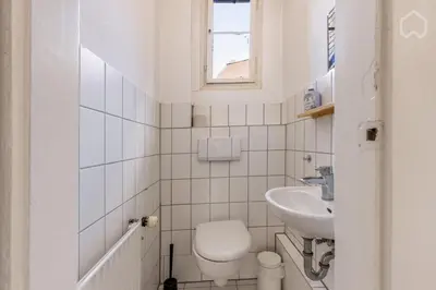 Ein Badezimmer in der Unterkunft Historic 4 Rooms