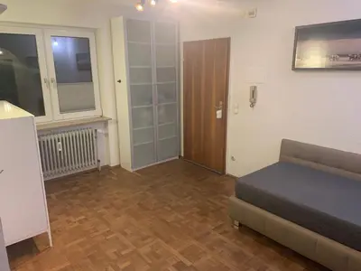 Ein Sitzbereich in der Unterkunft Apartment Heinrich mit Ausstellung E-Rechnung