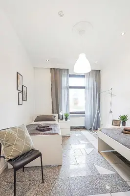 Ein Sitzbereich in der Unterkunft Chic 4 Room Apartment in Mannheim