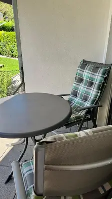 Ein Sitzbereich in der Unterkunft Apartment centrally located in the Rhine-Main area