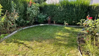 Ein Garten an der Unterkunft Apartment centrally located in the Rhine-Main area