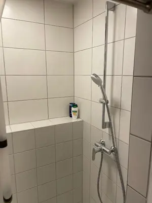Grundriss der Unterkunft 4 Betten in 3-Zimmer-Wohnung mit WLAN TV und Garten