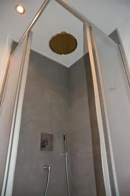 Ein Badezimmer in der Unterkunft Fewo Im Sandfeld