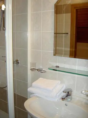 Ein Badezimmer in der Unterkunft Villa Hochdörffer Gästehaus