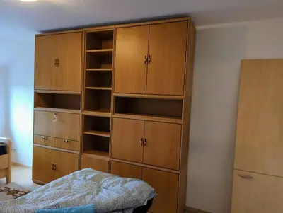Ein Bett oder Betten in einem Zimmer der Unterkunft Monteurwohnung