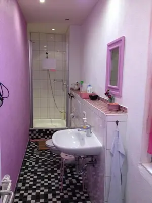 Ein Badezimmer in der Unterkunft Lotte - The Backpackers