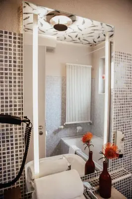 Ein Bett oder Betten in einem Zimmer der Unterkunft Villa Bosco - Boutiquehotel