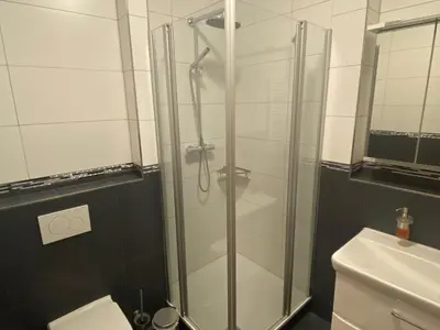 Ein Badezimmer in der Unterkunft Gasthause Zur Krone Hotel
