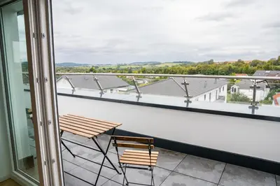 Ein Balkon oder eine Terrasse in der Unterkunft Panorama Suite 20