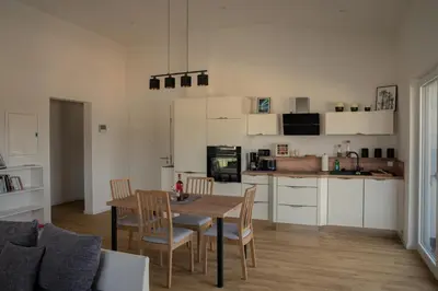 Küche/Küchenzeile in der Unterkunft Panorama Suite 20