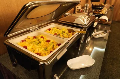Essen im Hotel oder in der Nähe
