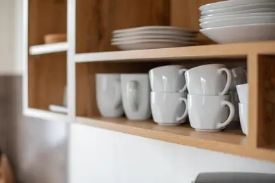 Kaffee-/Teezubehör in der Unterkunft Pfälzer Nest