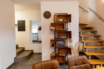 Die Bibliothek in der Ferienwohnung