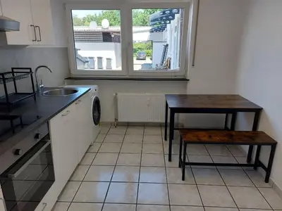 Küche/Küchenzeile in der Unterkunft L8 Street - Leipziger Straße