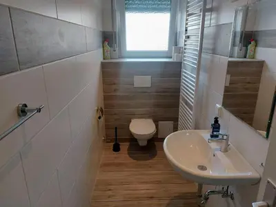 Ein Badezimmer in der Unterkunft L8 Street - Leipziger Straße