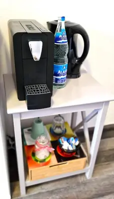 Kaffee-/Teezubehör in der Unterkunft Privat Cozy Room in Mudau