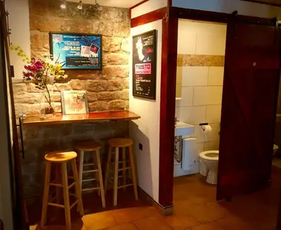 Ein Badezimmer in der Unterkunft C&A Apartments