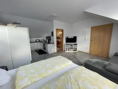 Küche/Küchenzeile in der Unterkunft Ferienwohnung Casa Blanca