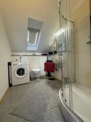 Ein Badezimmer in der Unterkunft Ferienwohnung Casa Blanca