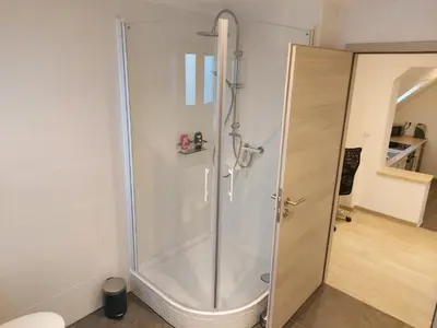 Ein Badezimmer in der Unterkunft Apartment Popp